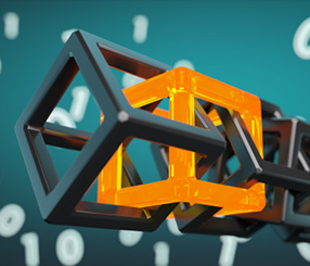 Blockchain insights Icon