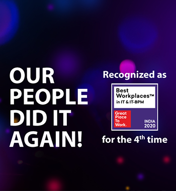 Xoriant Recognized as India’s Best Workplaces in IT & IT-BPM by Great Place to Work ®️ for the Fourth Time