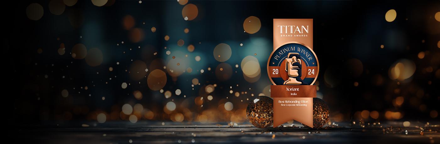 “Imagination Realized” for Xoriant as it bags Platinum at Titan Brand Awards for Best Corporate Rebranding news banner